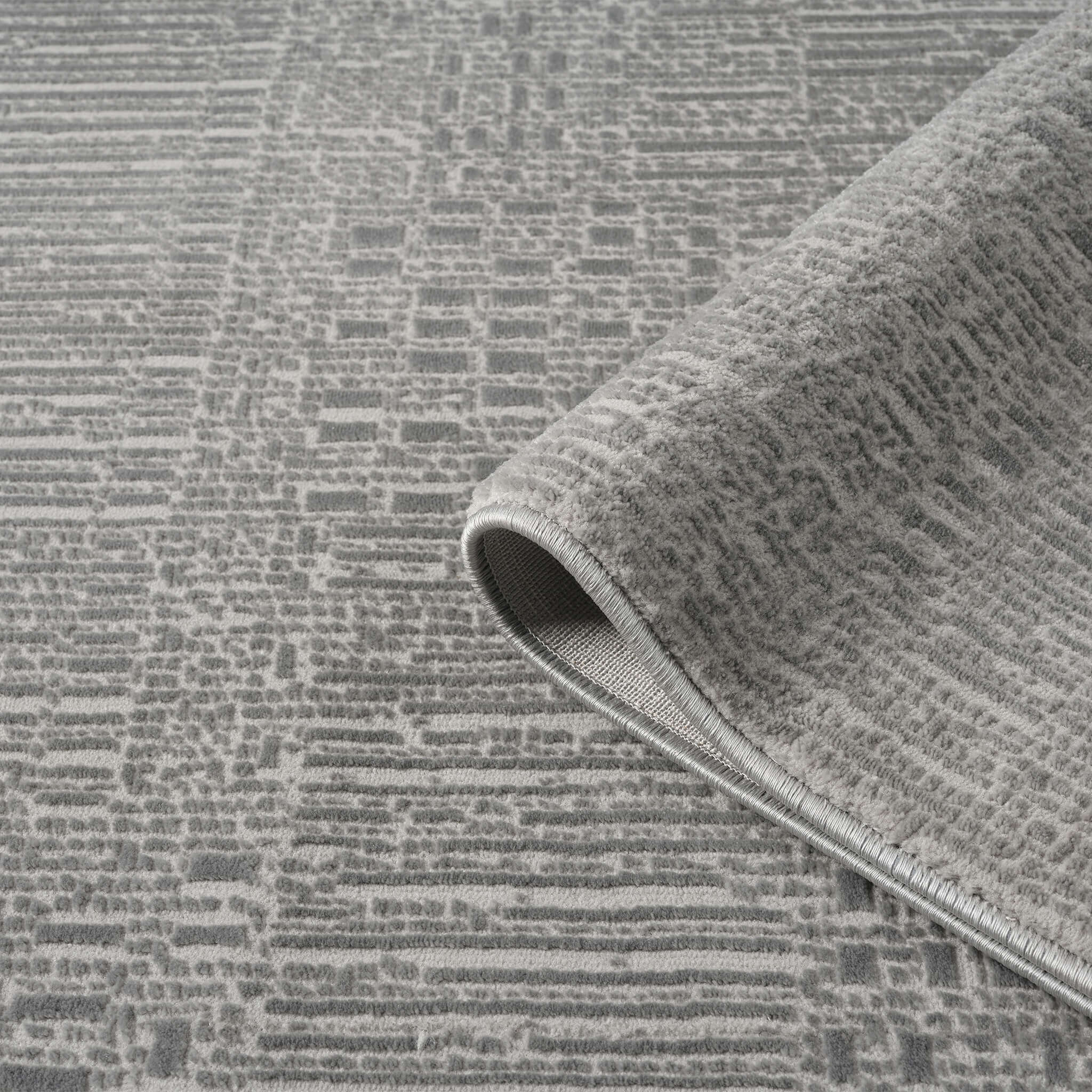 Noble 779 Slate Runner – Modern Grey Runner Rug
