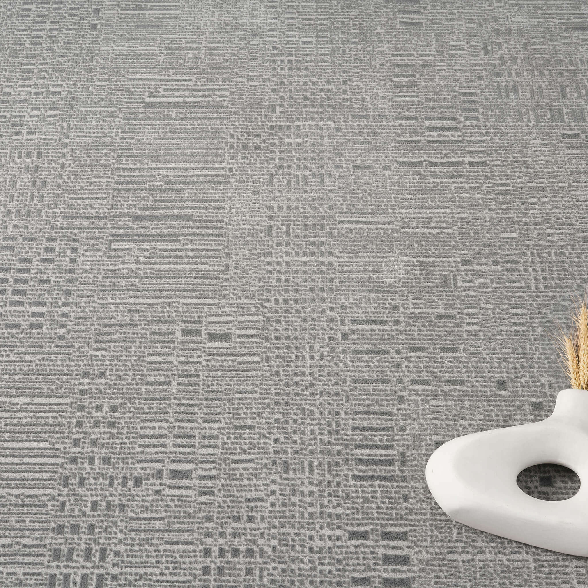 Noble 779 Slate Runner – Modern Grey Runner Rug