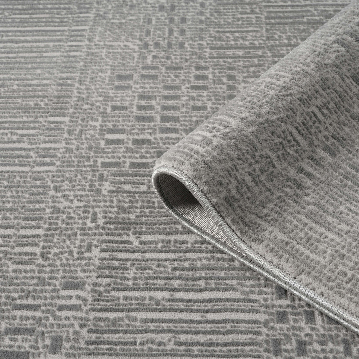 Noble 779 Slate Runner – Modern Grey Runner Rug