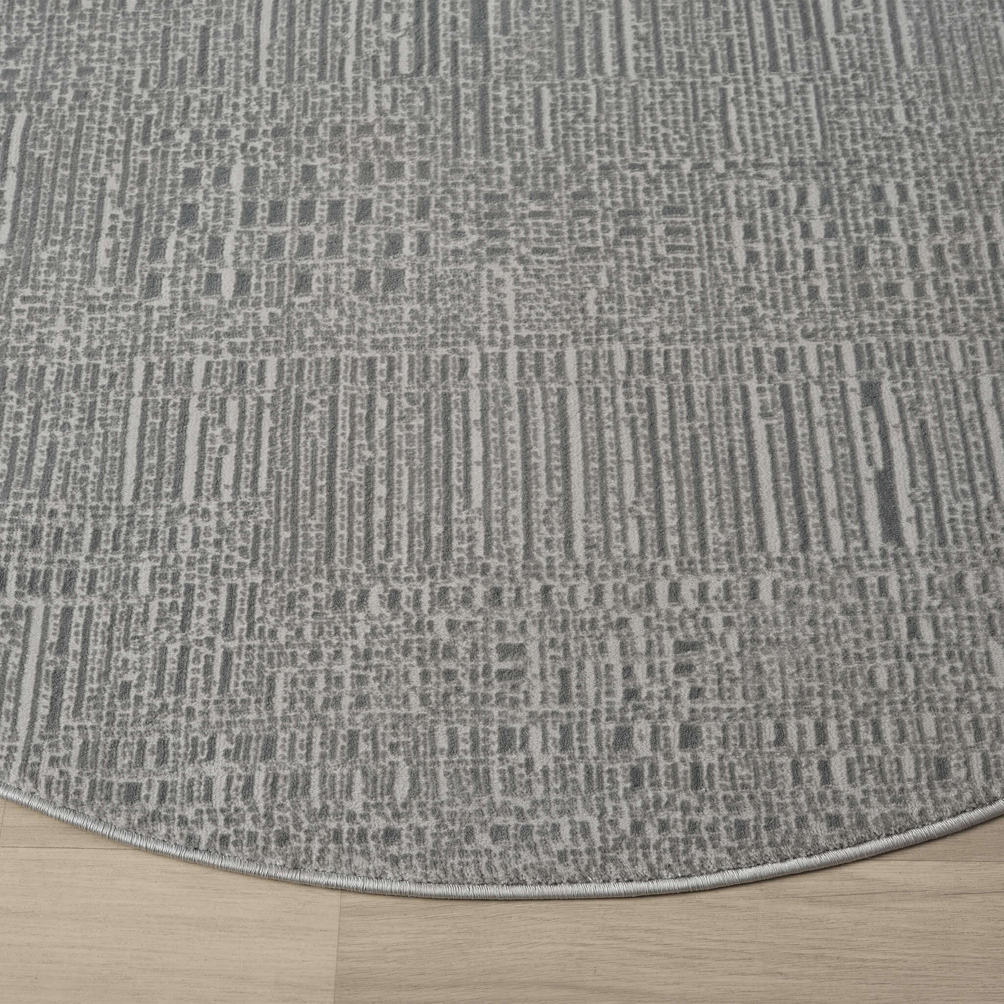 Noble 779 Slate Round - Serene Modern Luxury Rug