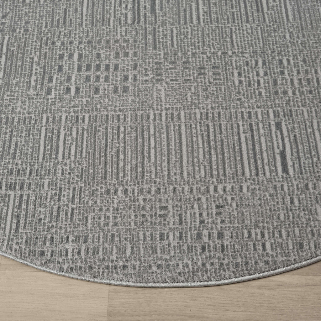 Noble 779 Slate Round - Serene Modern Luxury Rug