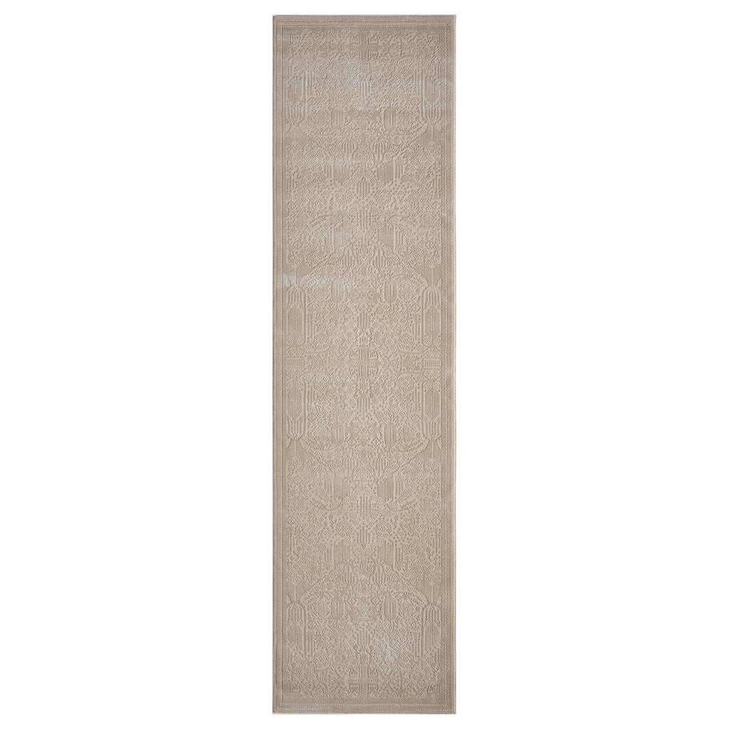Nobel 775 Natural Runner – Modern Beige Rug