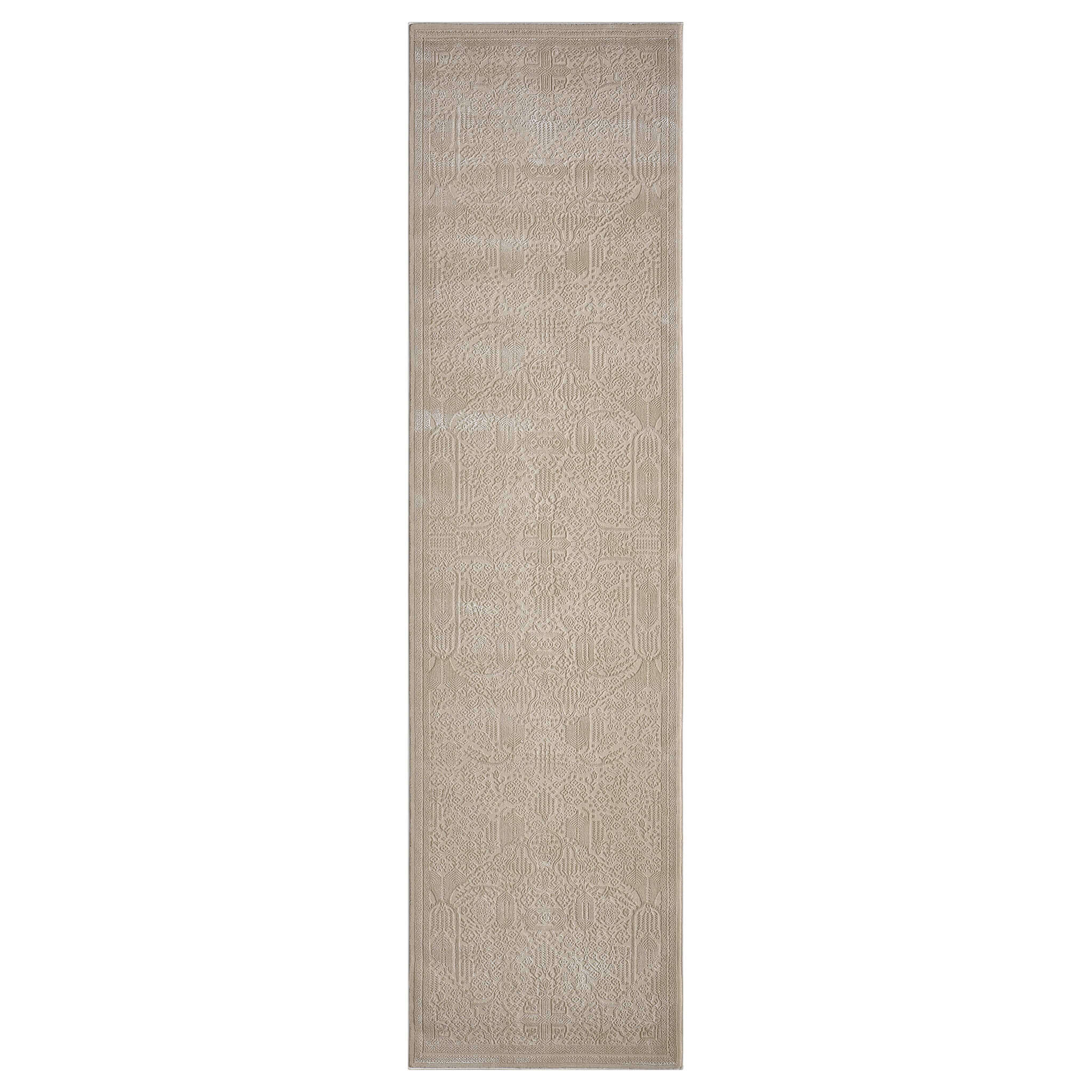 Nobel 775 Natural Runner – Modern Beige Rug