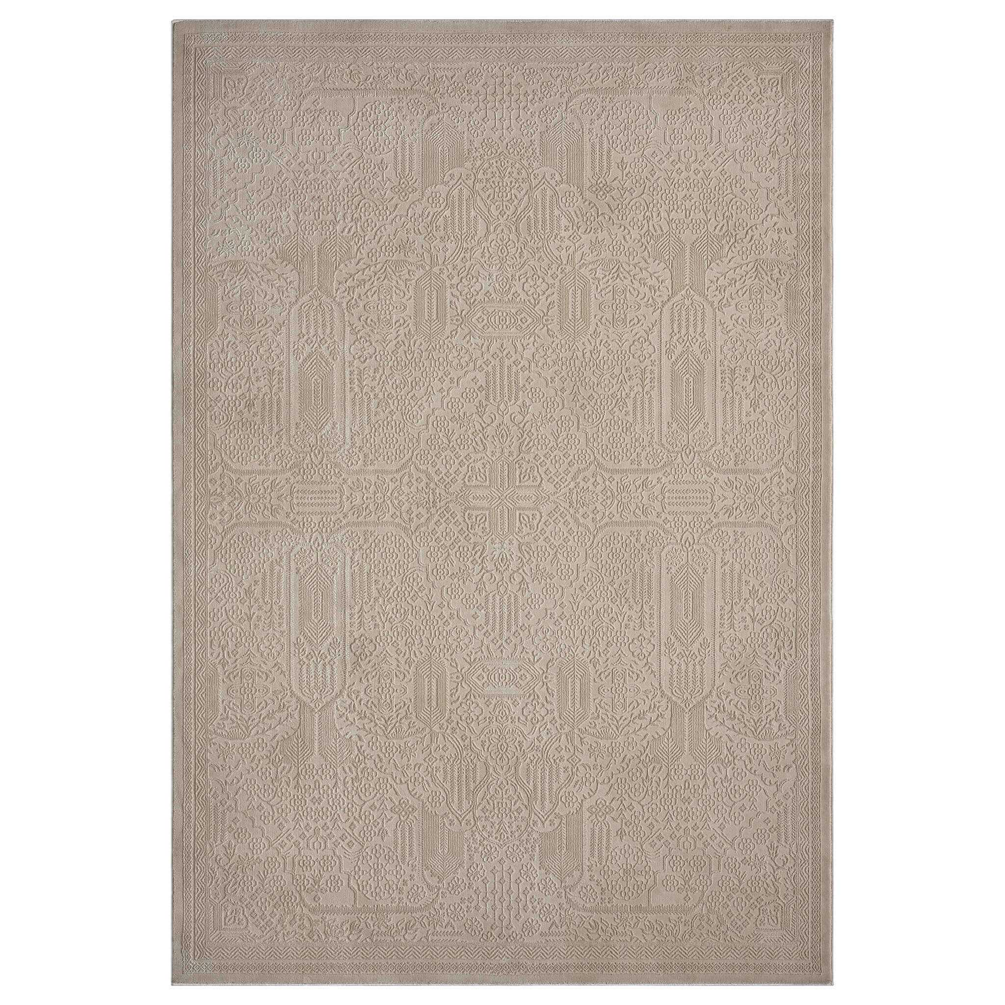 Nobel 775 Natural Rectangle – Beige Area Rug