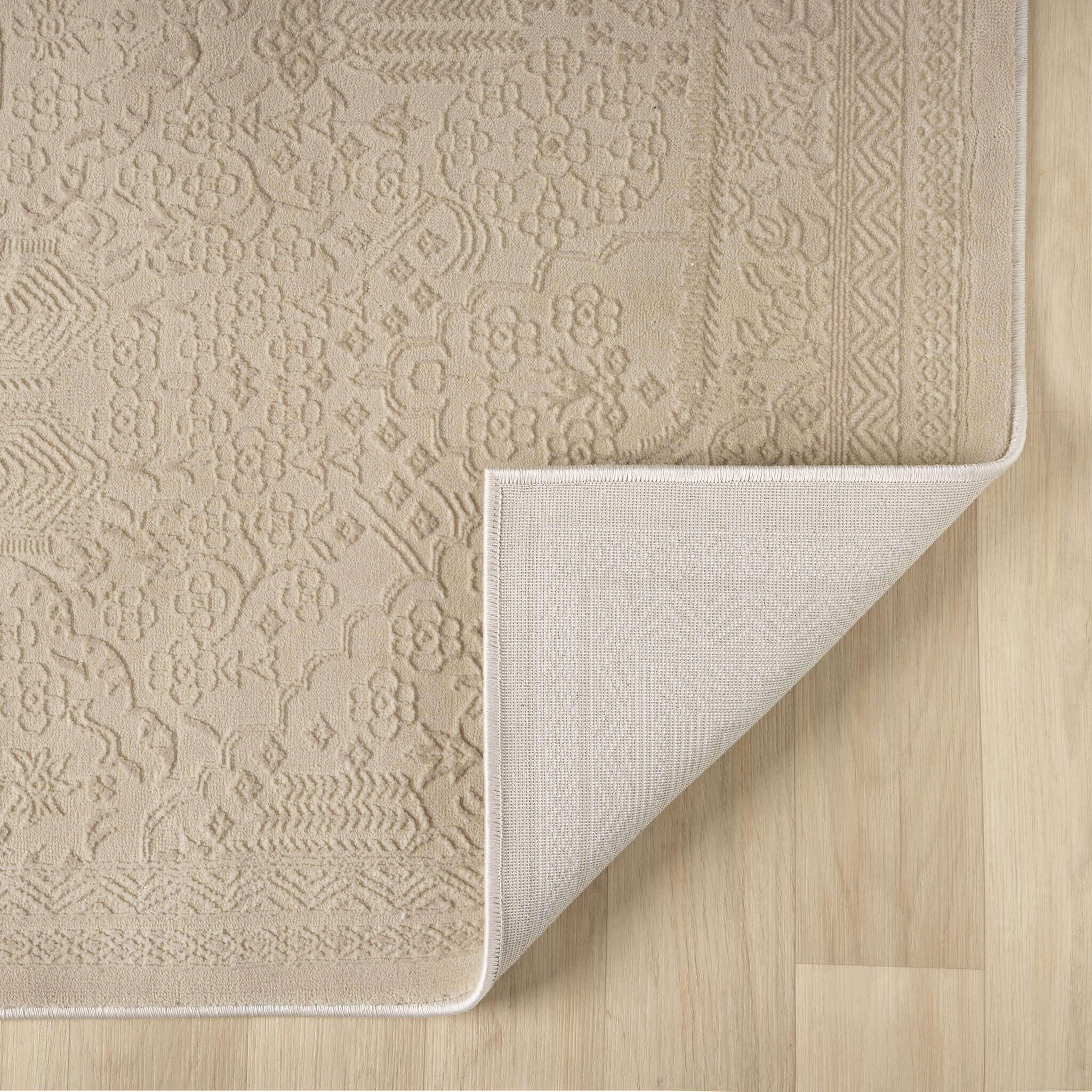 Nobel 775 Natural Rectangle – Beige Area Rug