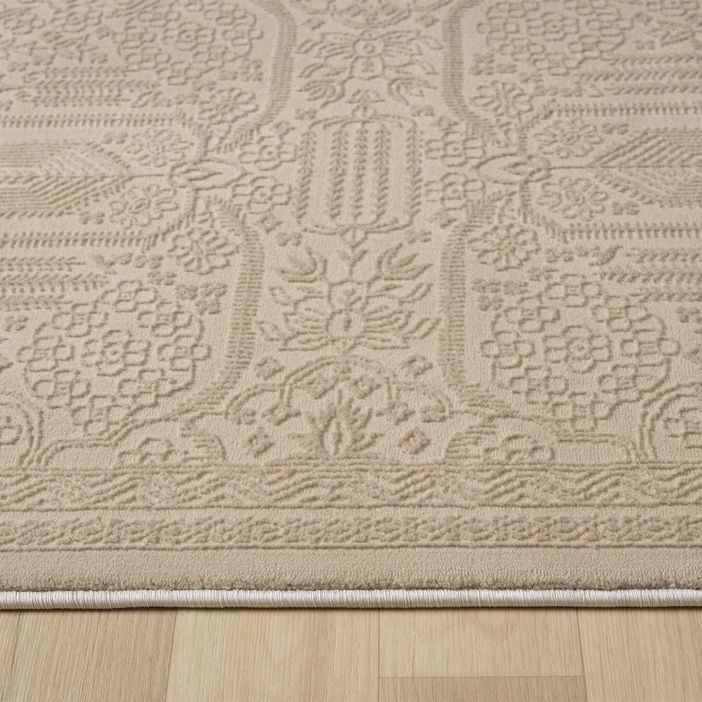 Nobel 775 Natural Rectangle – Beige Area Rug