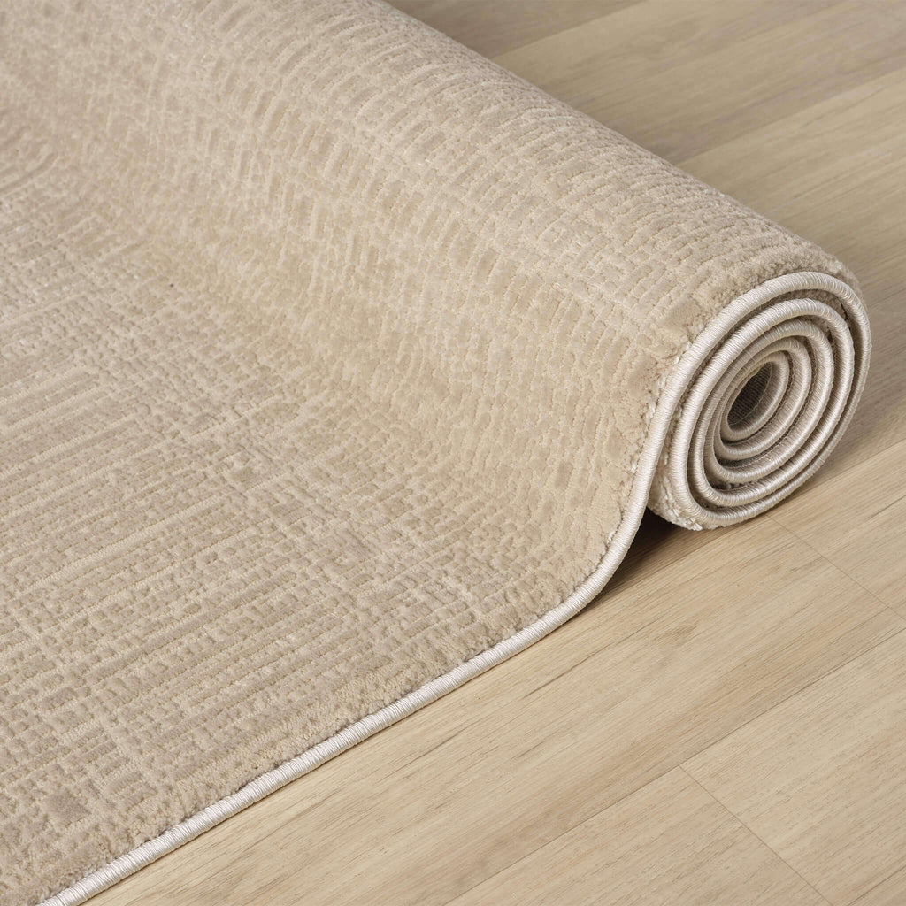 Noble 779 Beige Runner – Modern Rug for Any Space