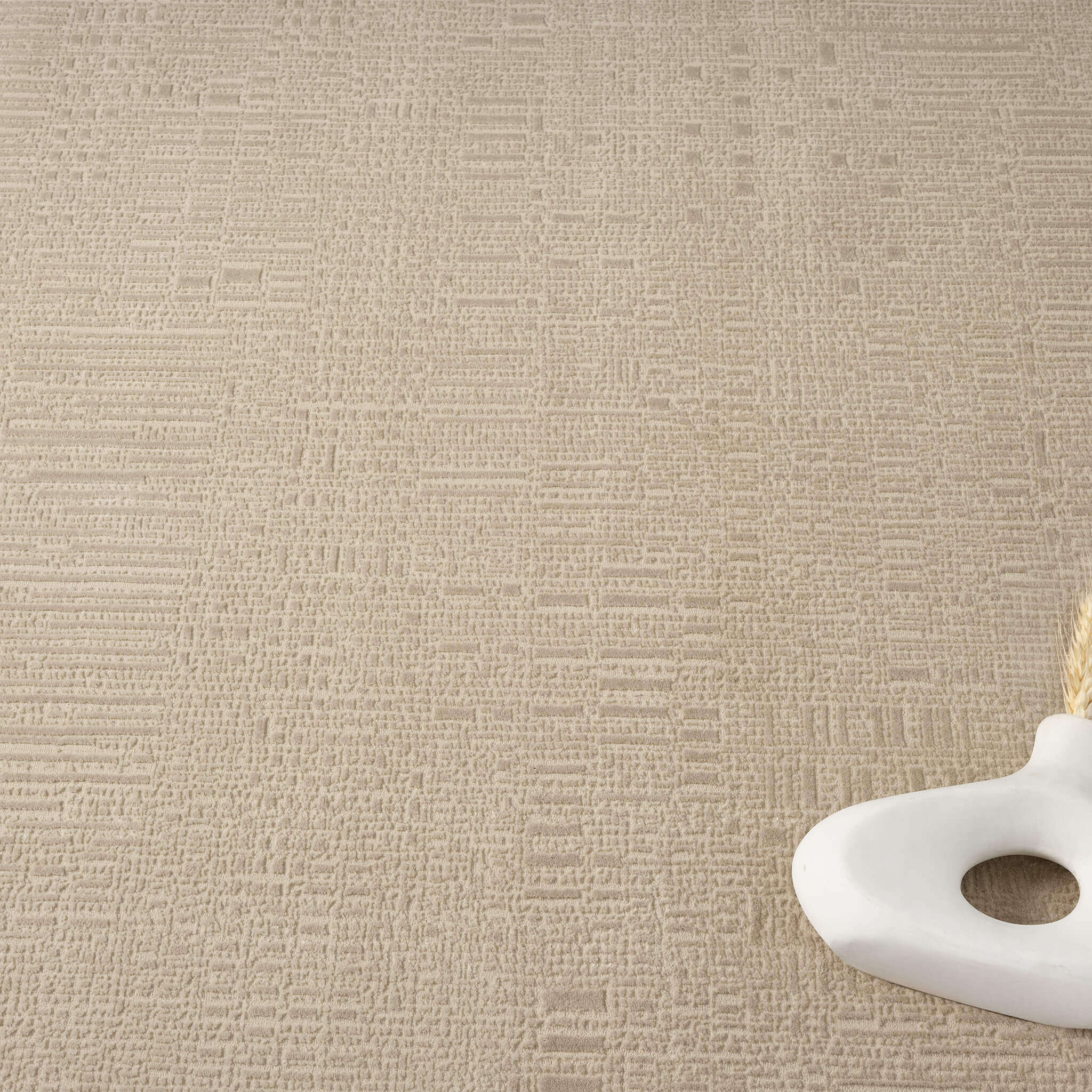 Noble 779 Beige Rectangle – Modern Area Rug