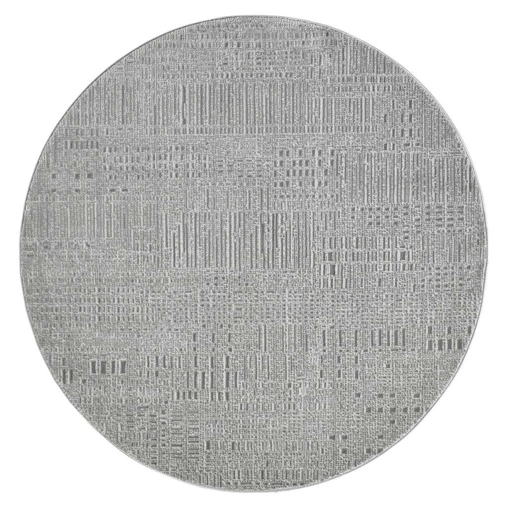 Noble 779 Slate Round - Serene Modern Luxury Rug