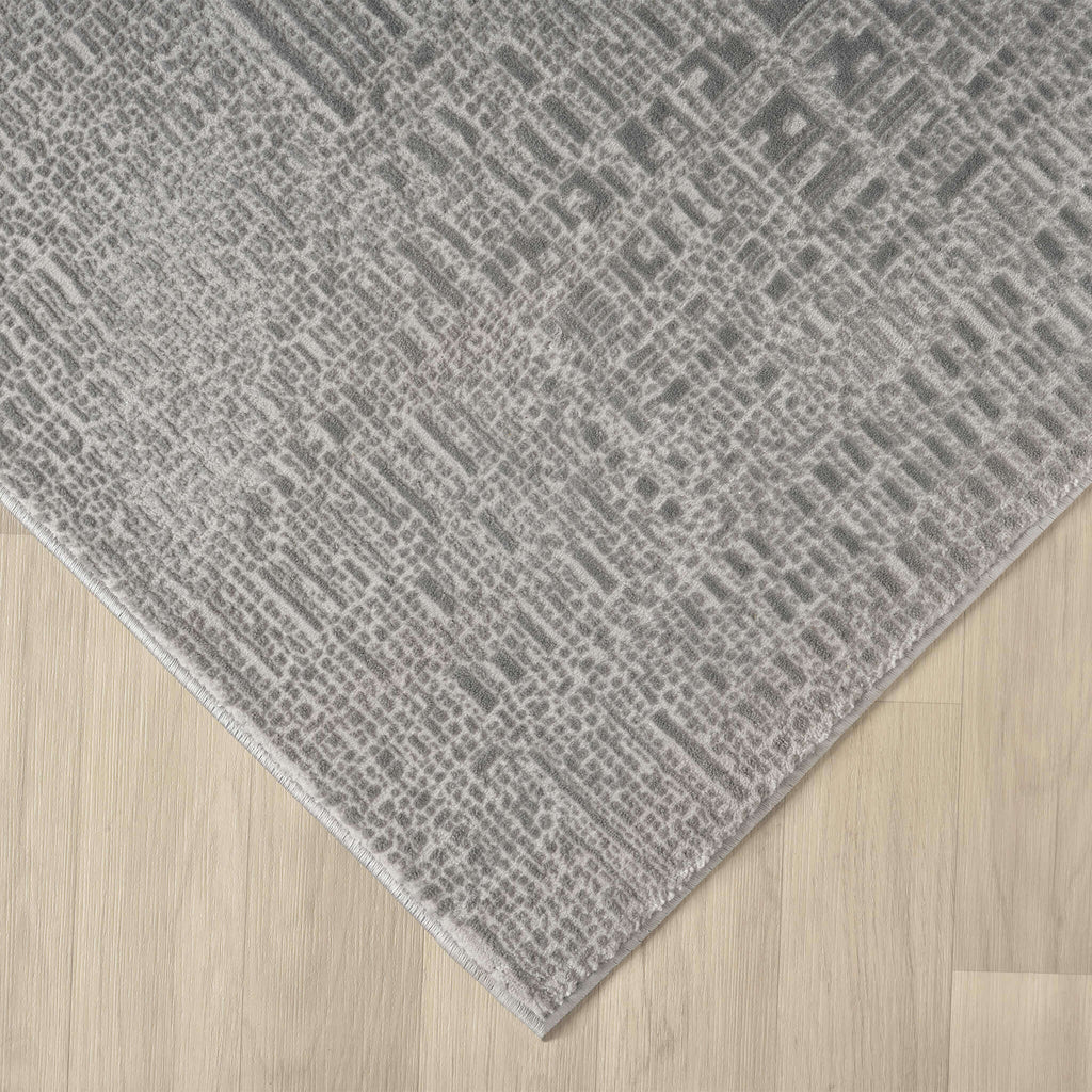 Noble 779 Slate Runner – Modern Grey Runner Rug