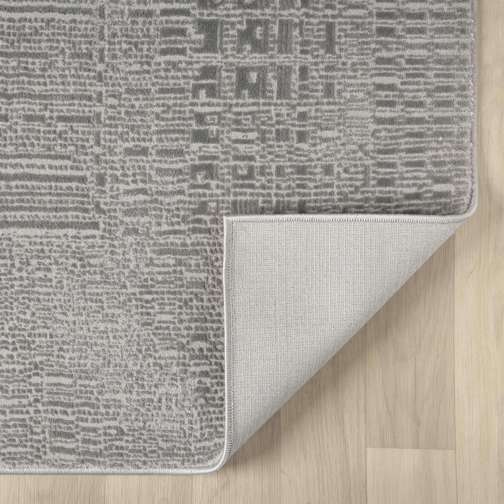 Noble 779 Slate Runner – Modern Grey Runner Rug