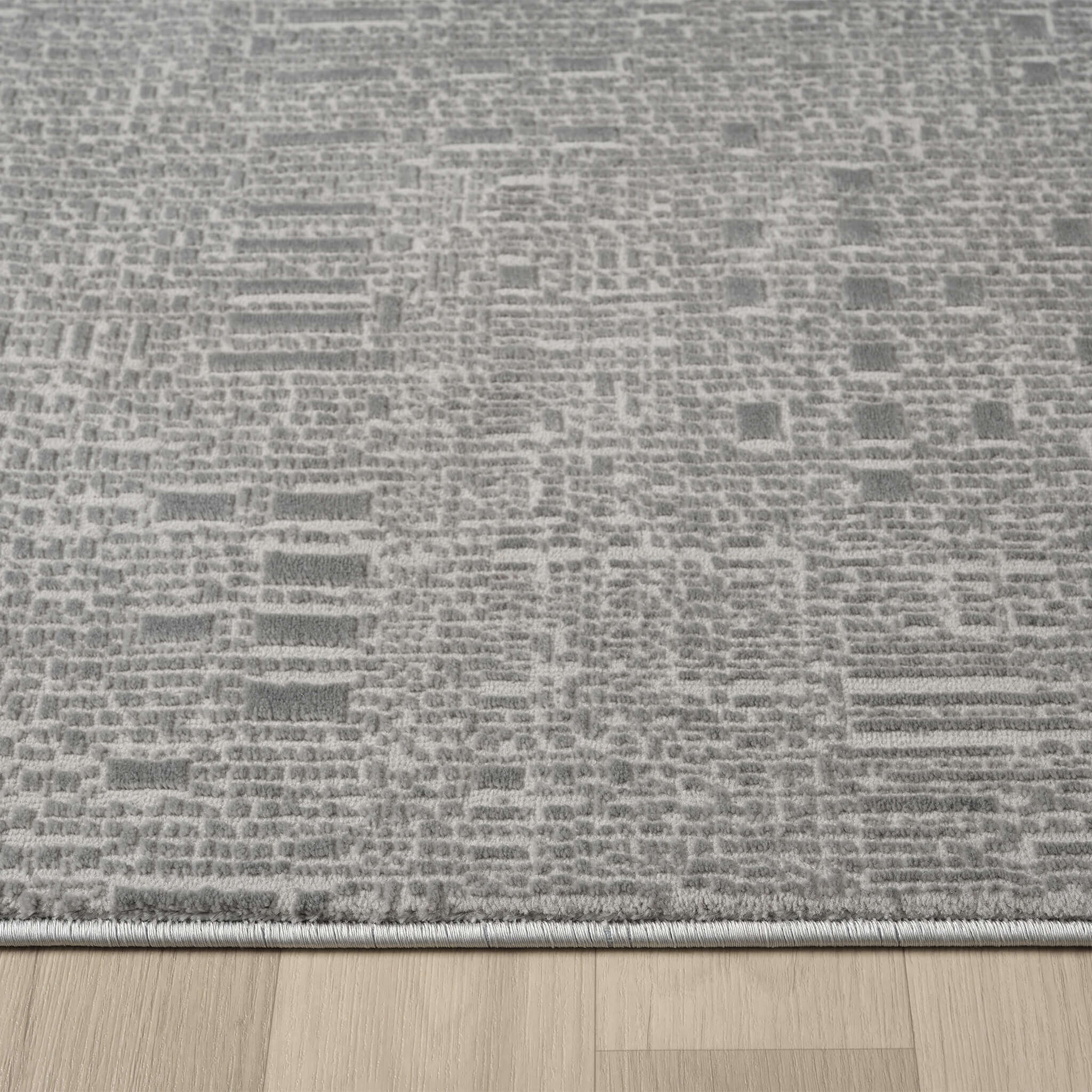 Noble 779 Slate Runner – Modern Grey Runner Rug