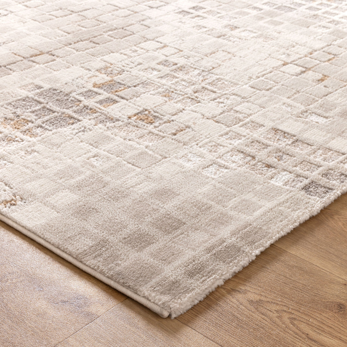 Pierre Cardin Ocean Matrix Beige Rug – view 3