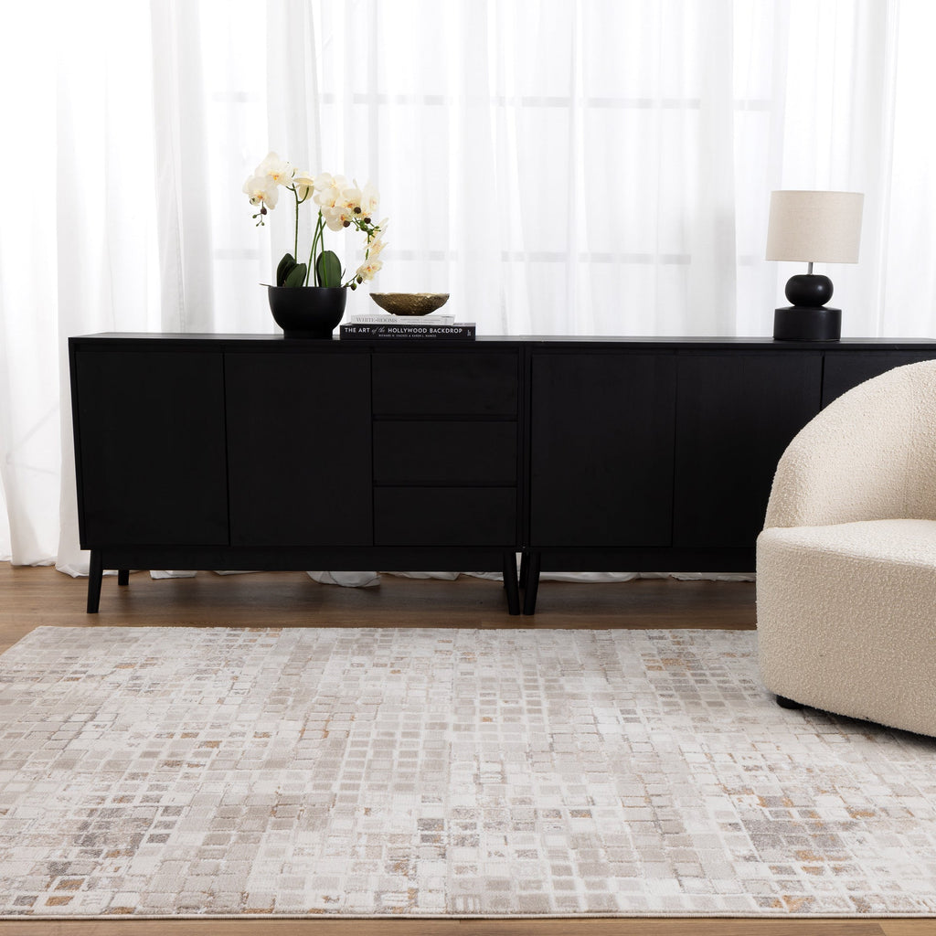 Pierre Cardin Ocean Matrix Beige Rug – view 5