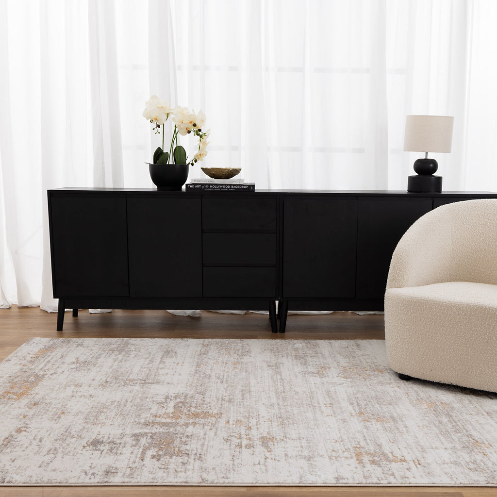 Pierre Cardin Ocean Beige Abstract Rug – view 5