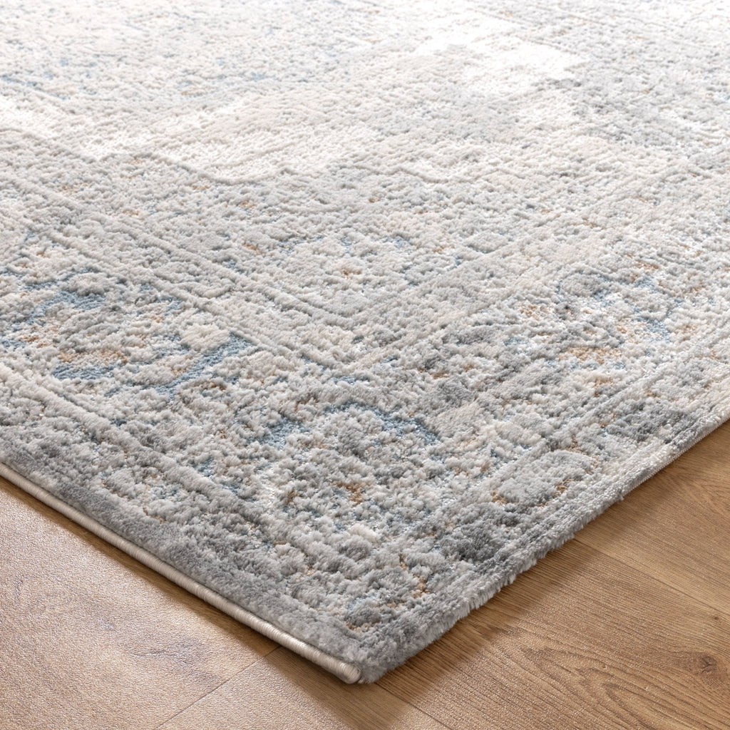Pierre Cardin Ocean Medallion Blue Rug – view 3
