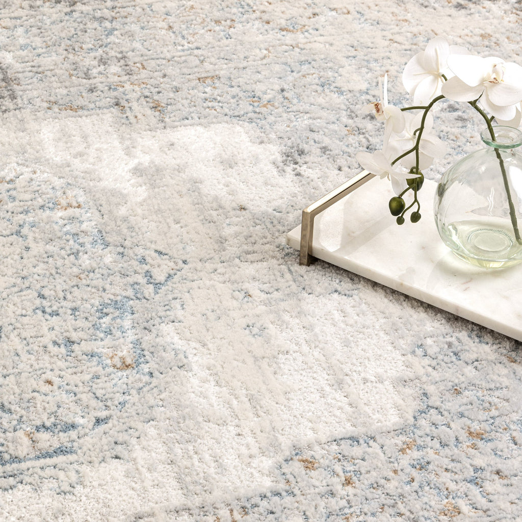 Pierre Cardin Ocean Medallion Blue Rug – view 6