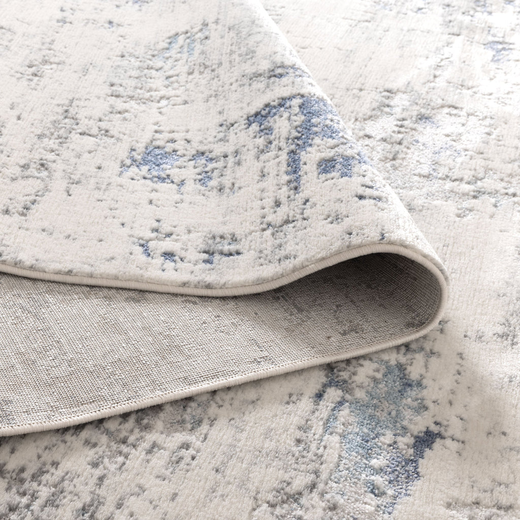 Pierre Cardin Ocean Abstract Blue Rug – view 4