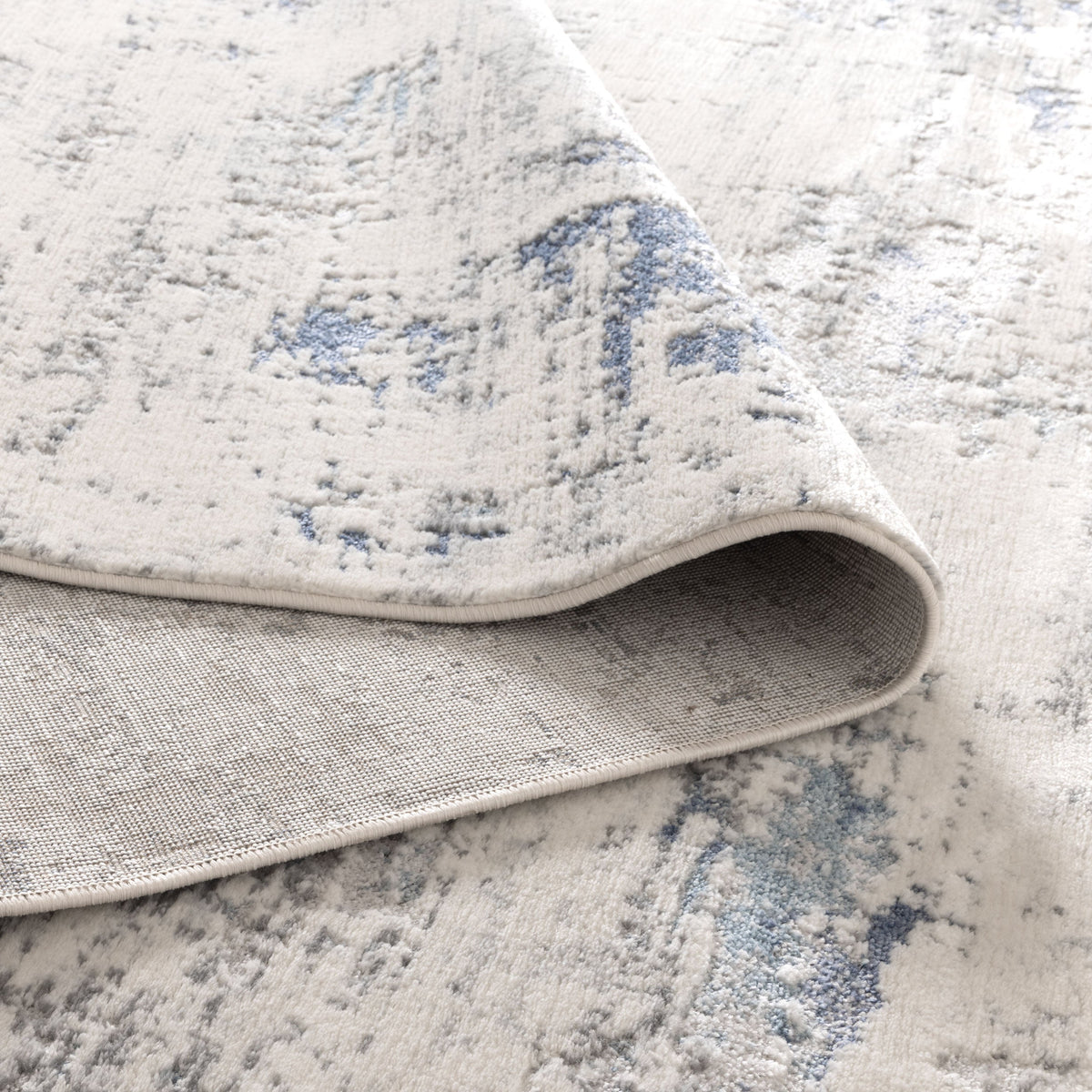 Pierre Cardin Ocean Abstract Blue Rug – view 4