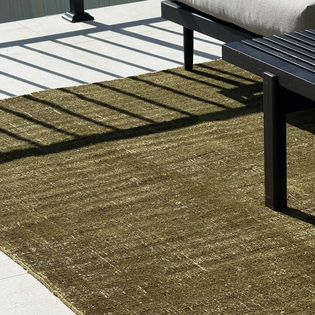 Harbour Olive Green Indoor Outdoor Rug – view 8