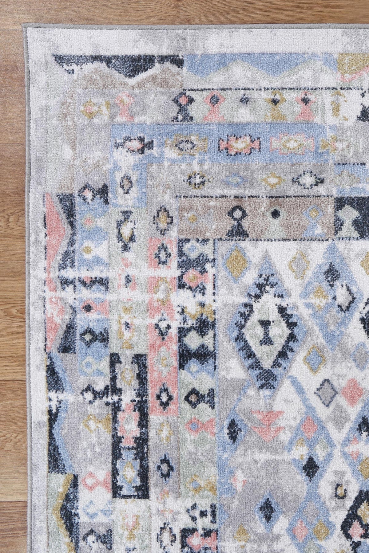 Oporto Colombo Multi Tribal Soft Rug - Oport09 – view 4
