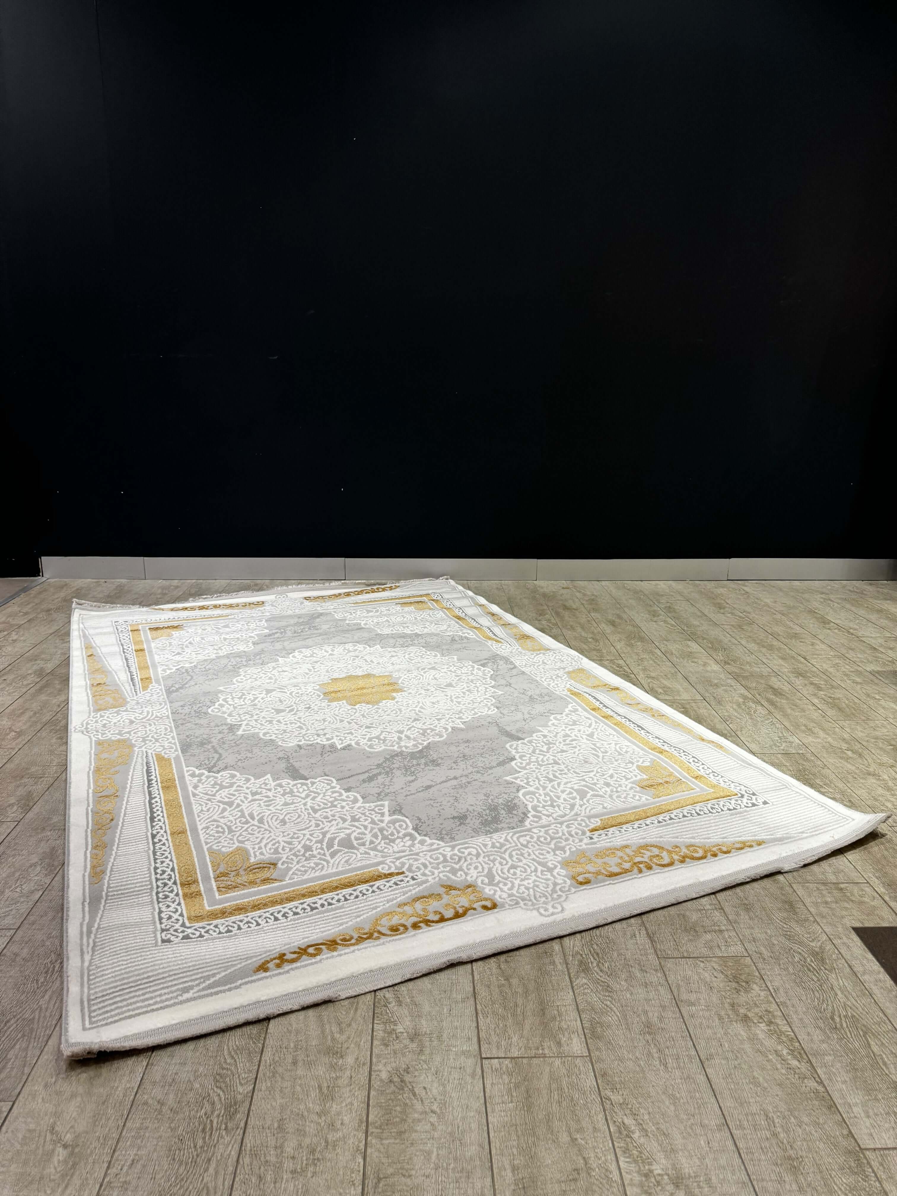 Ornate Medallion Turkish Rug – Royal Grace