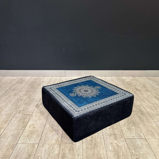 Ottoman Floor Cushion Ocean