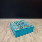 Ottoman Floor Cushion Aqua-Upgrade your space with luxurious 60x60 cm Ottoman cushions, perfect for Arabian majlis seating, floor cushions, or meditation pillows. Featuring intricate heritage designs and durable fabrics, these versatile cushions add comfo