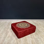 Ottoman Floor Cushion Red Star Heritage-Upgrade your space with luxurious 60x60 cm Ottoman cushions, perfect for Arabian majlis seating, floor cushions, or meditation pillows. Featuring intricate heritage designs and durable fabrics, these versatile cushi