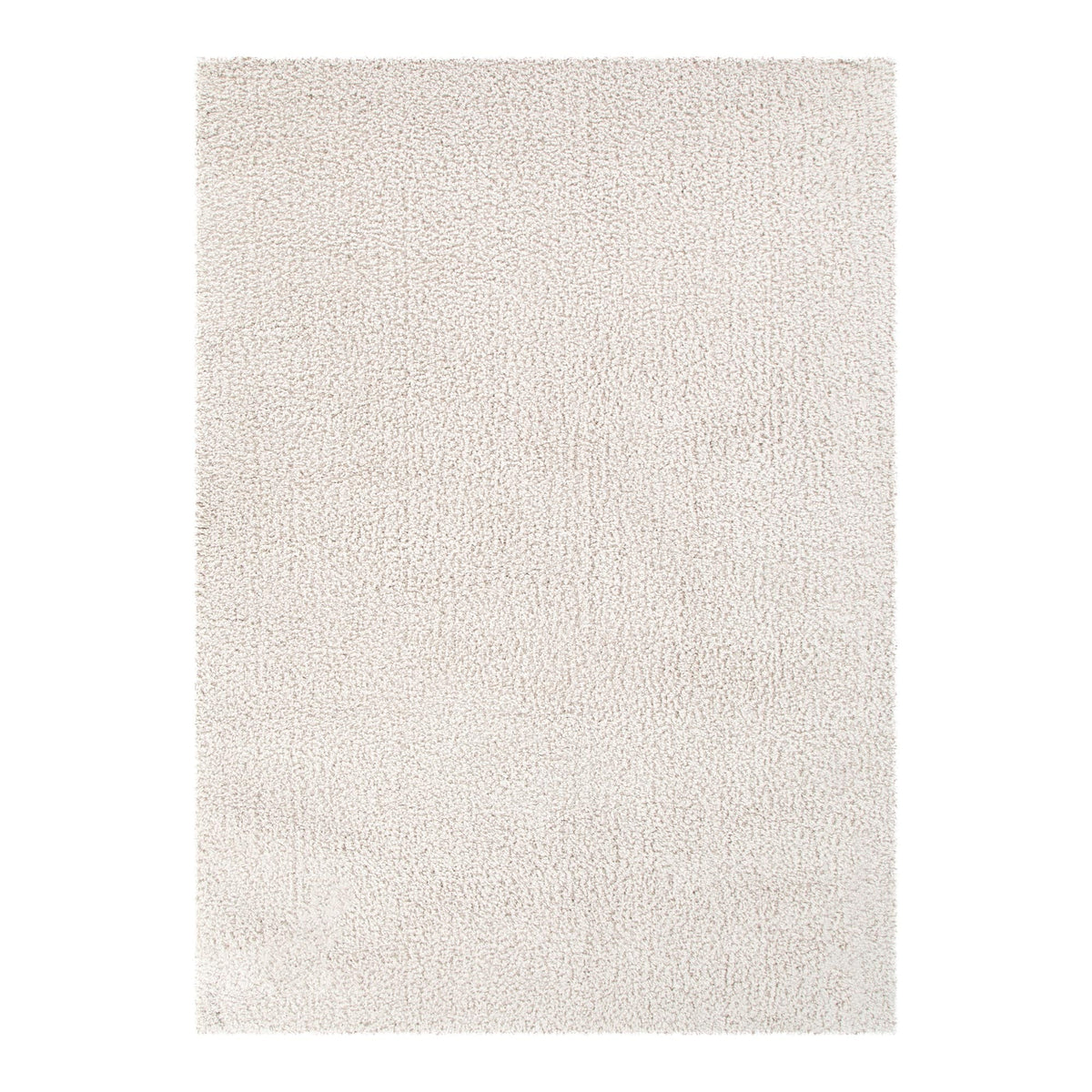 Plush Beige Shaggy Rug – view 2