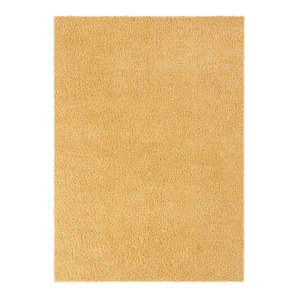 Plush Ochre Shaggy Rug – view 2