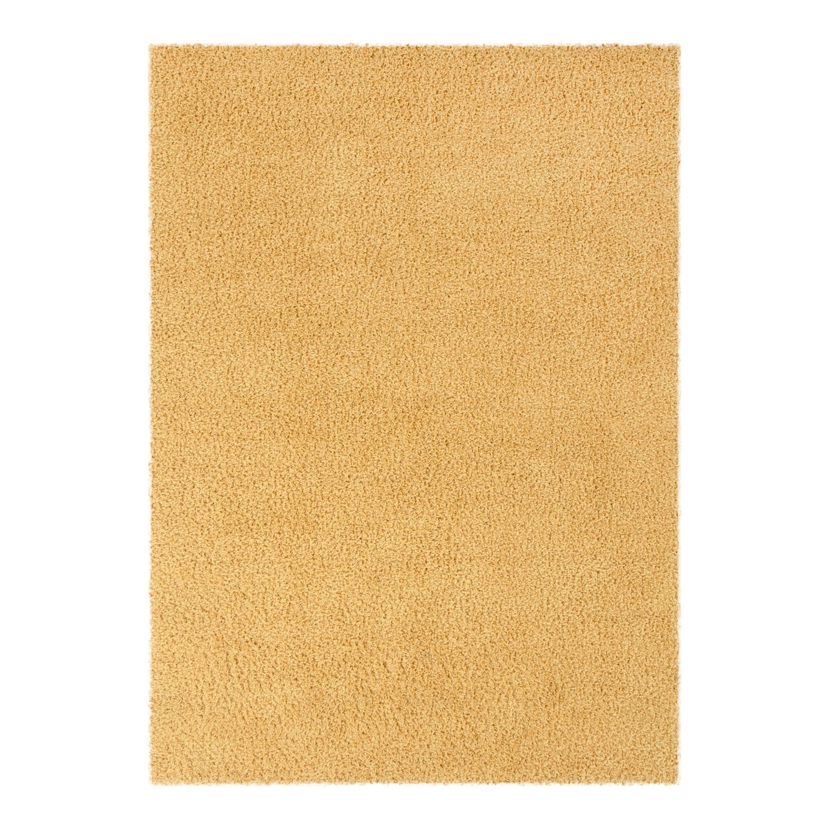 Plush Ochre Shaggy Rug – view 2