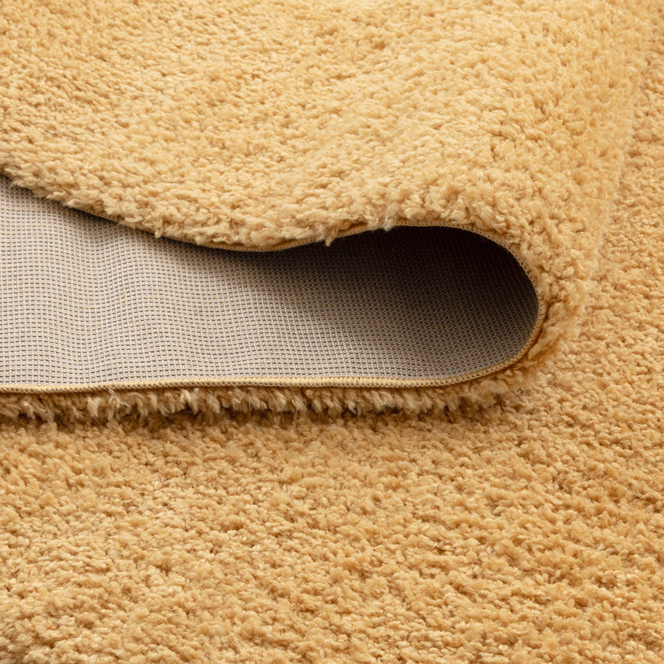 Plush Ochre Shaggy Rug – view 4