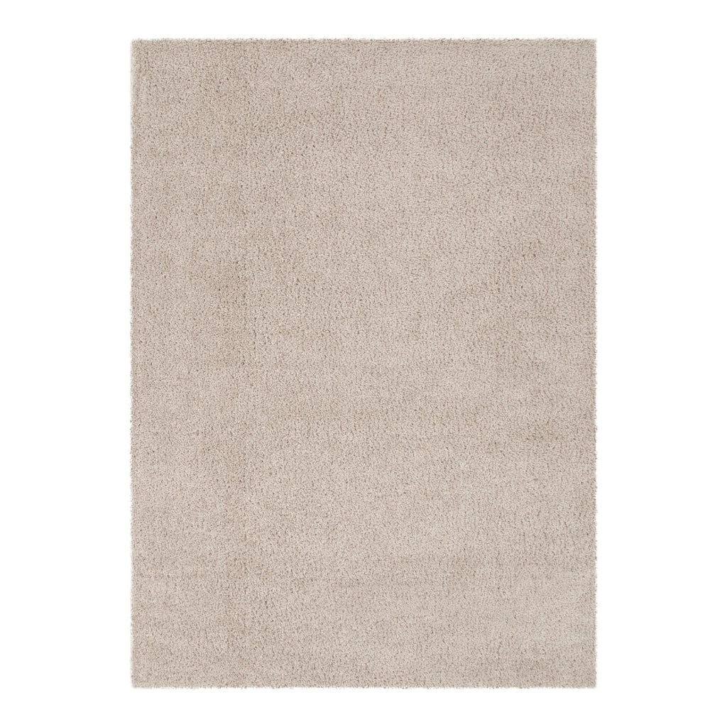 Plush Taupe Shaggy Rug – view 2