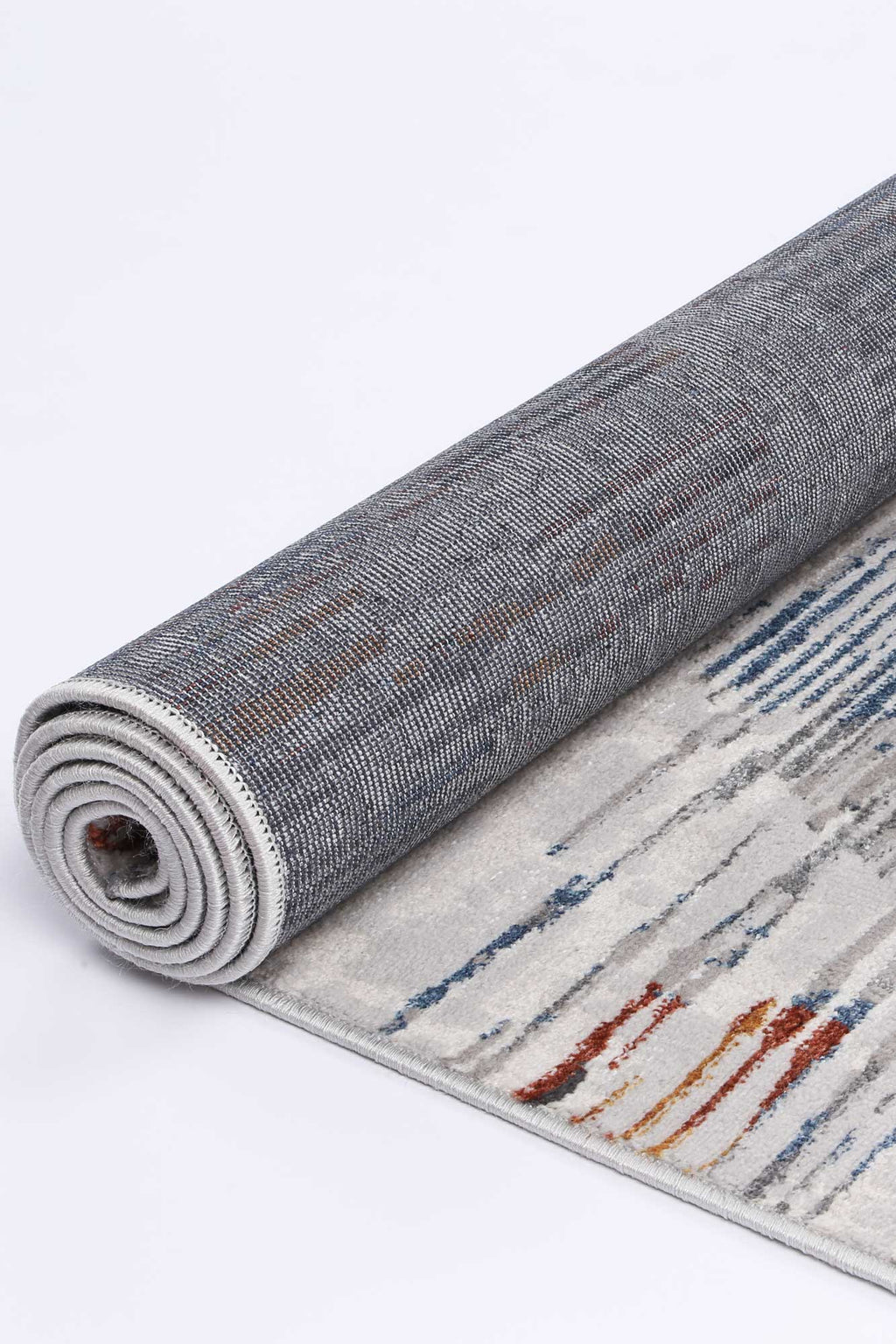 Porto Michael Grey & Multi Abstract Rug - 10 – view 4