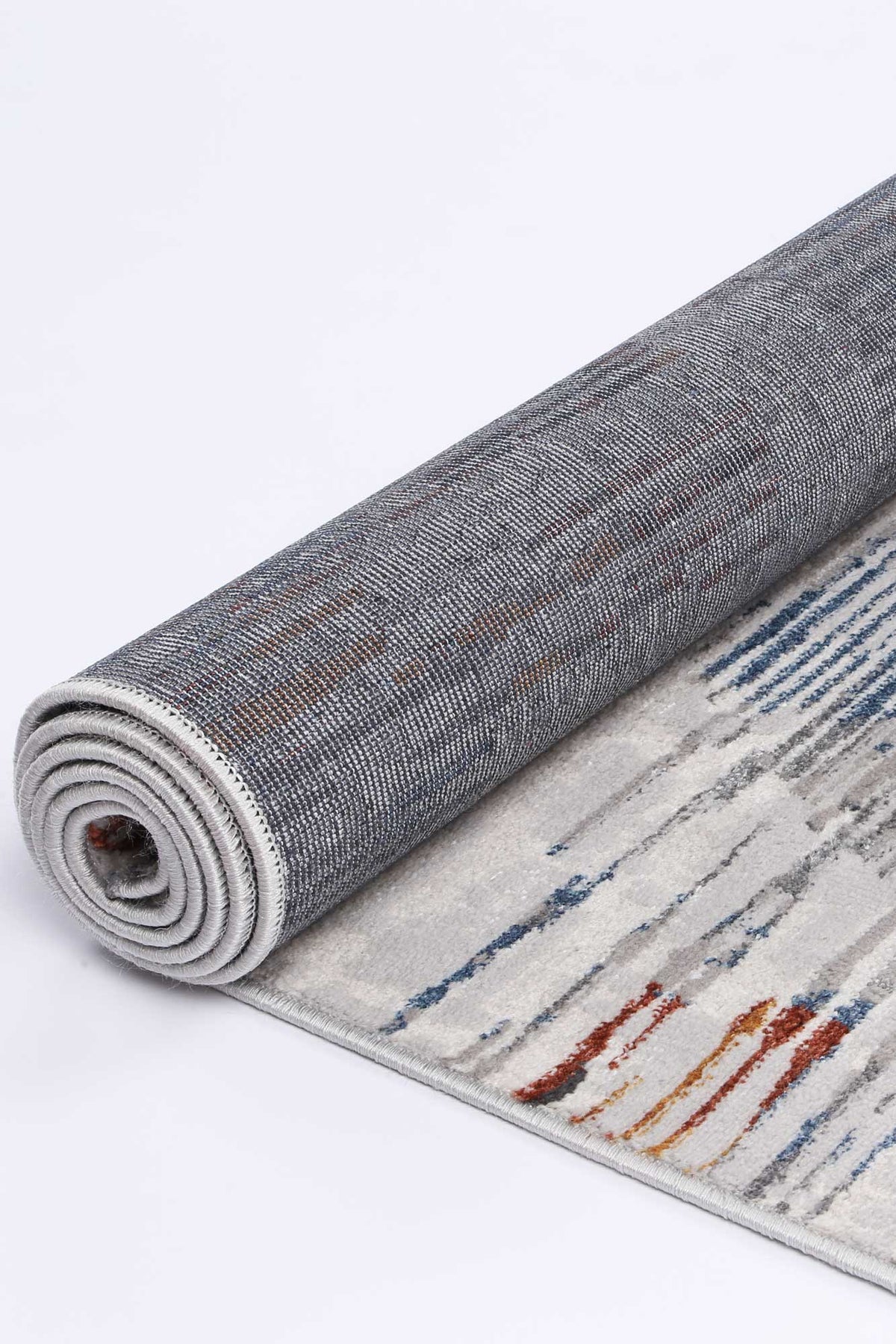 Porto Michael Grey & Multi Abstract Rug - 10 – view 4