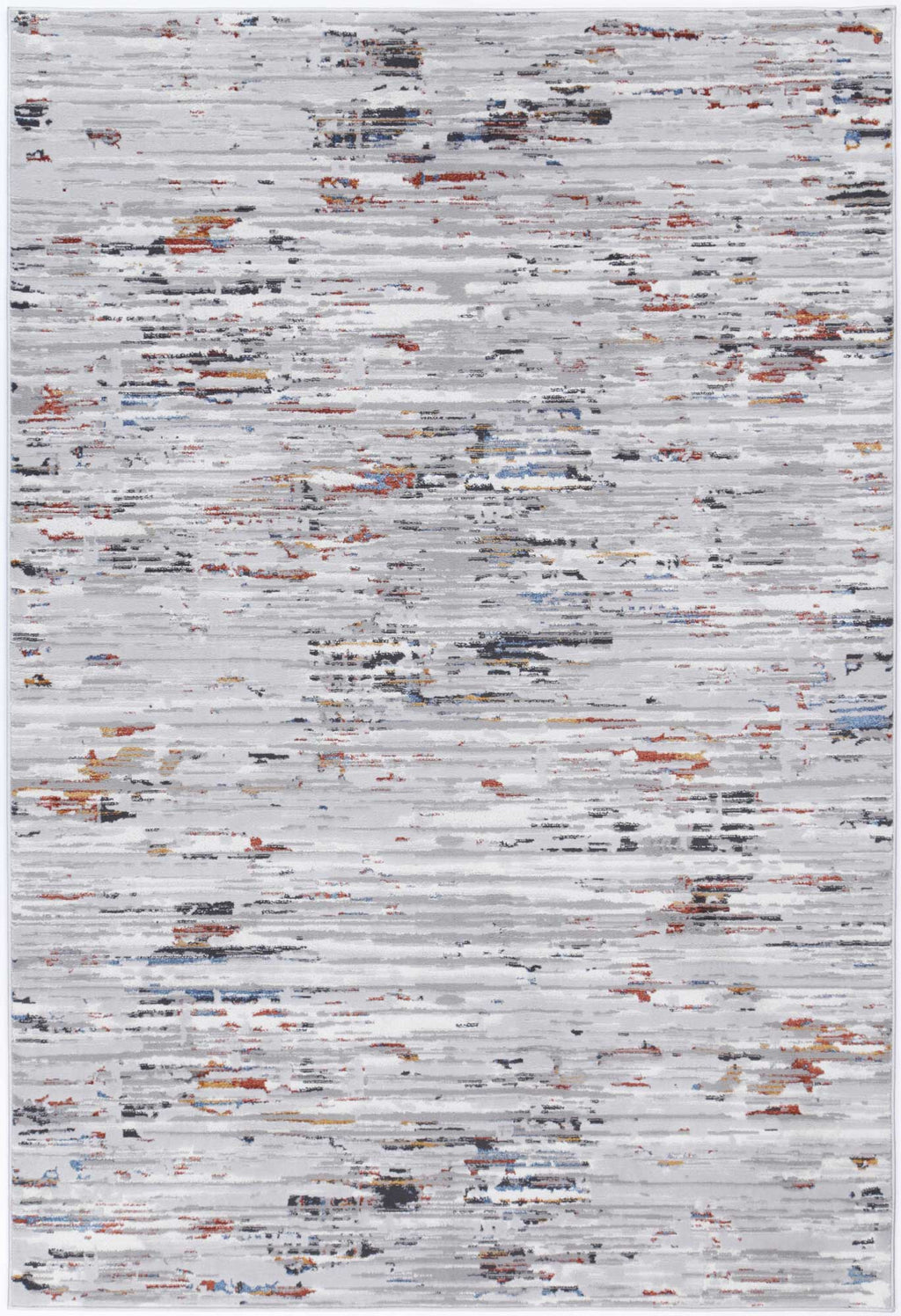 Porto Thomas Grey & Multi Abstract Rug - 11 – view 2