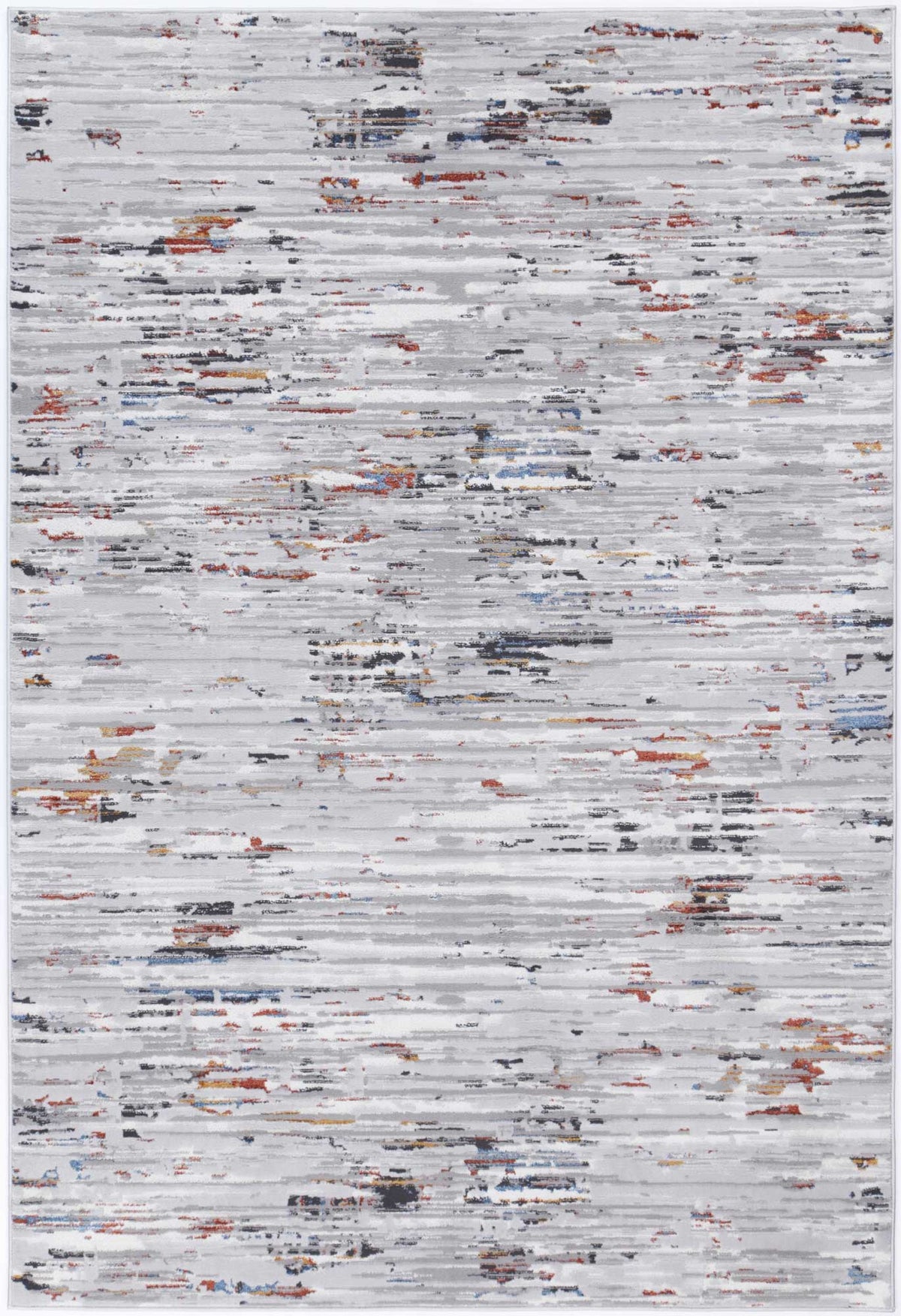 Porto Thomas Grey & Multi Abstract Rug - 11 – view 2