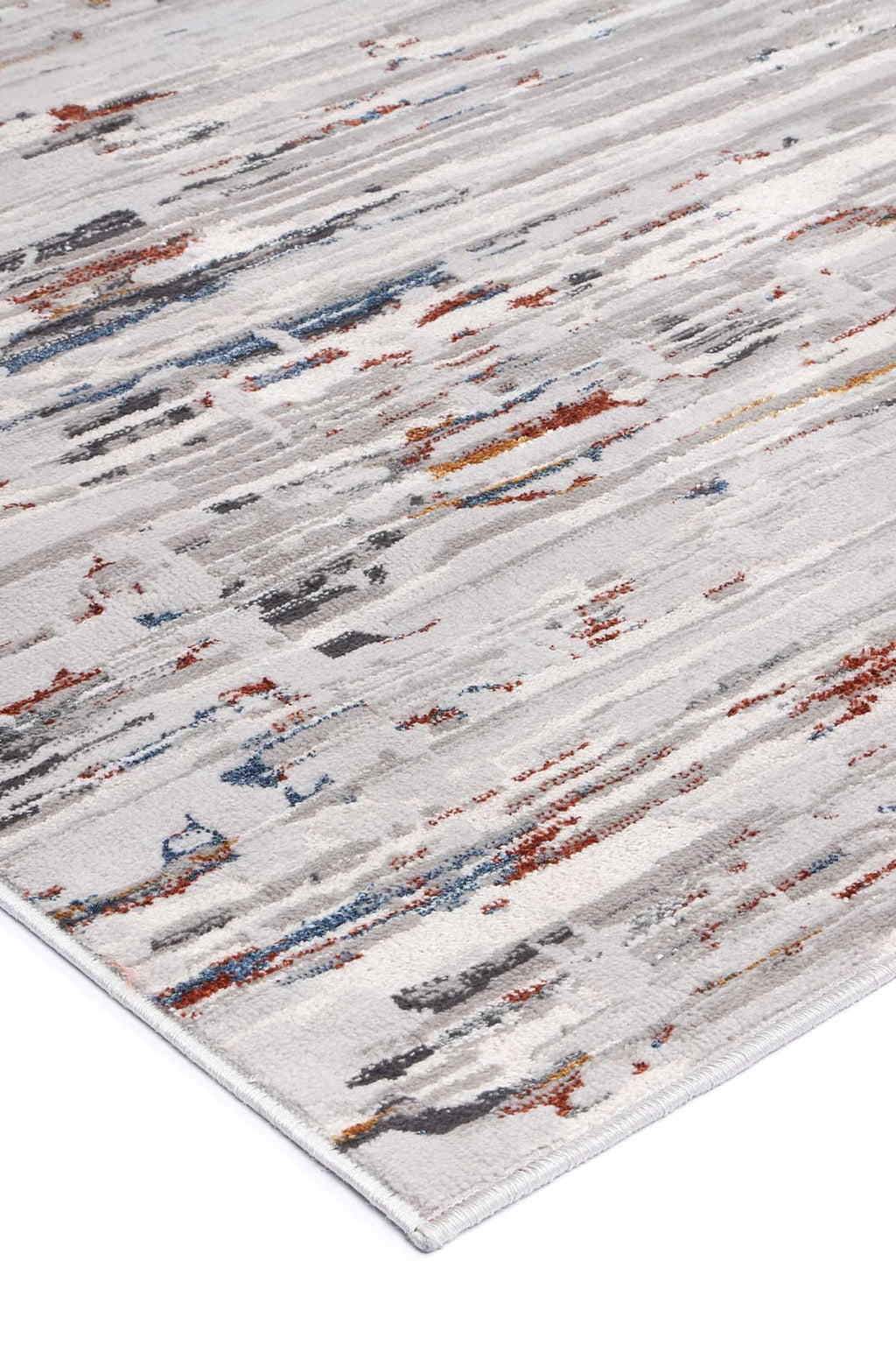 Porto Thomas Grey & Multi Abstract Rug - 11 – view 5
