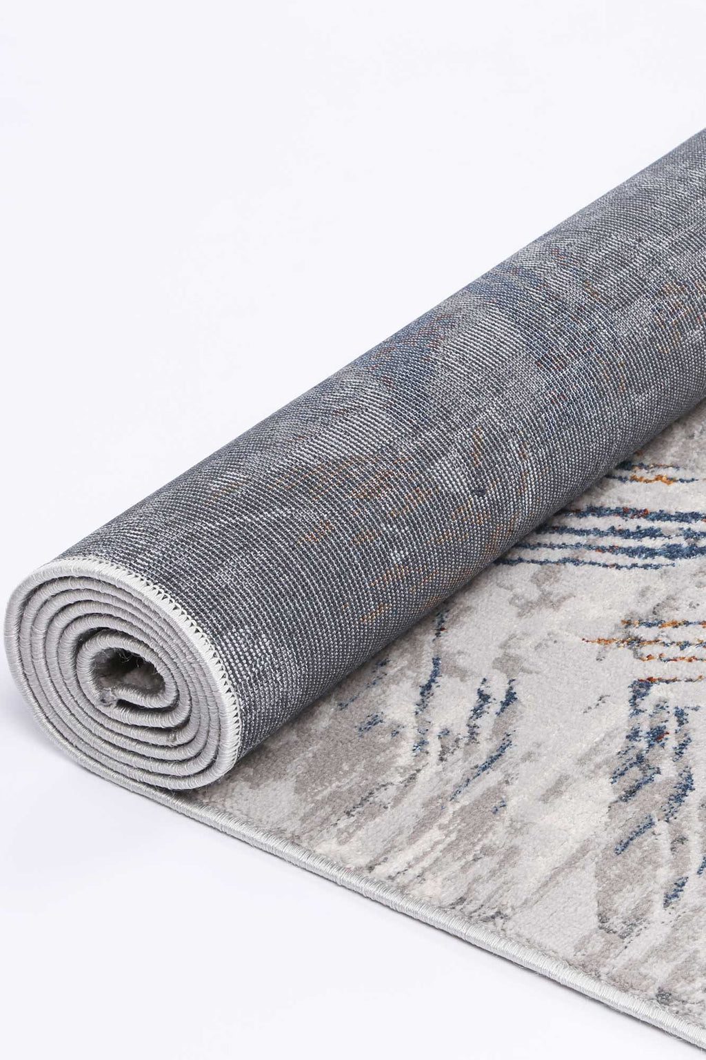 Porto Oskar Grey & Multi Geometric Rug - 12 – view 4