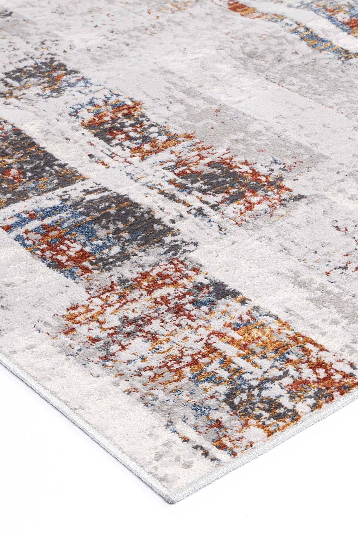 Porto Herman Grey & Multi Abstract Rug - 13 – view 5