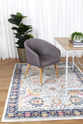 Provence Prov13 Cream/D.Blue styled with furniture