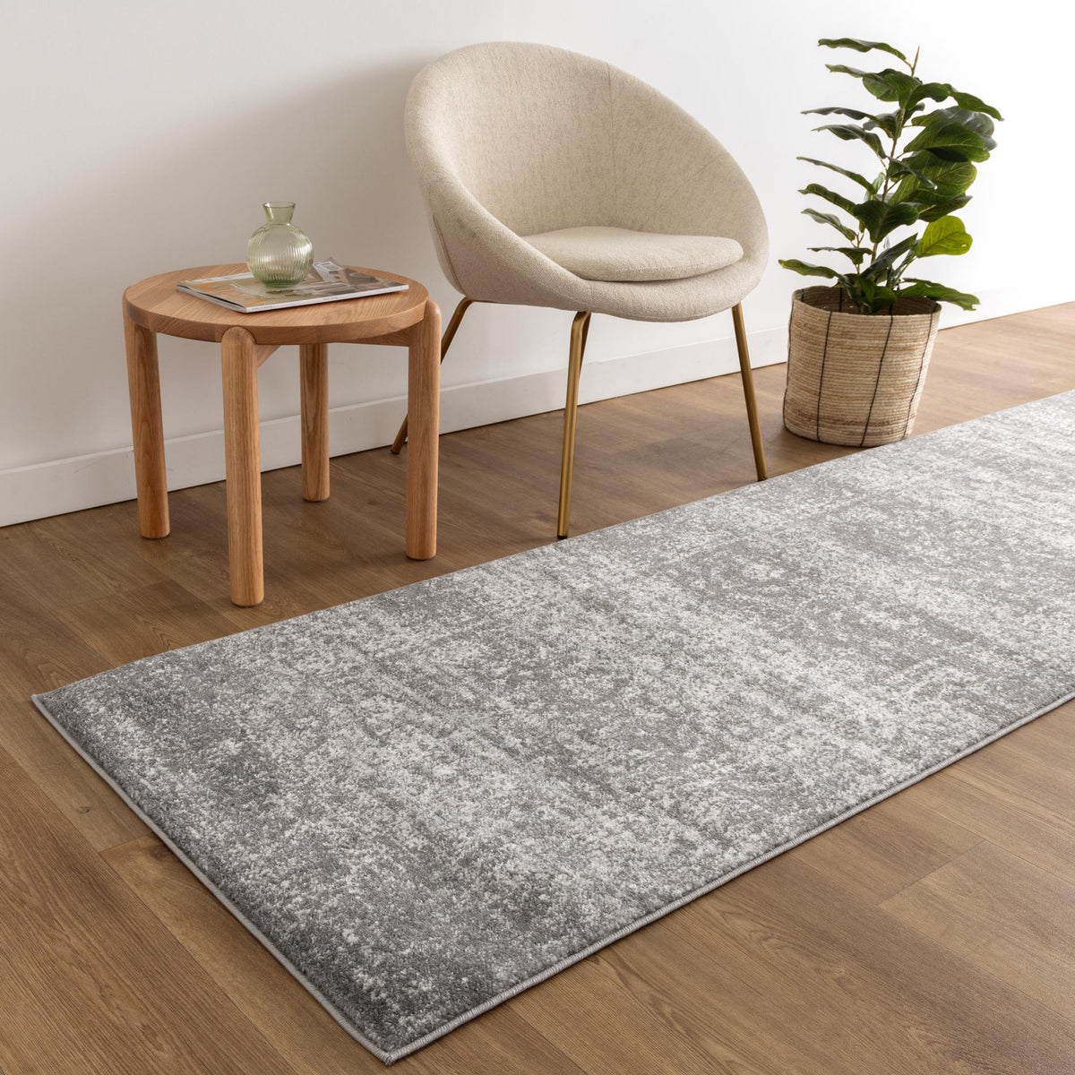 Provence Avignon Grey Traditional Rug - 015 – view 8