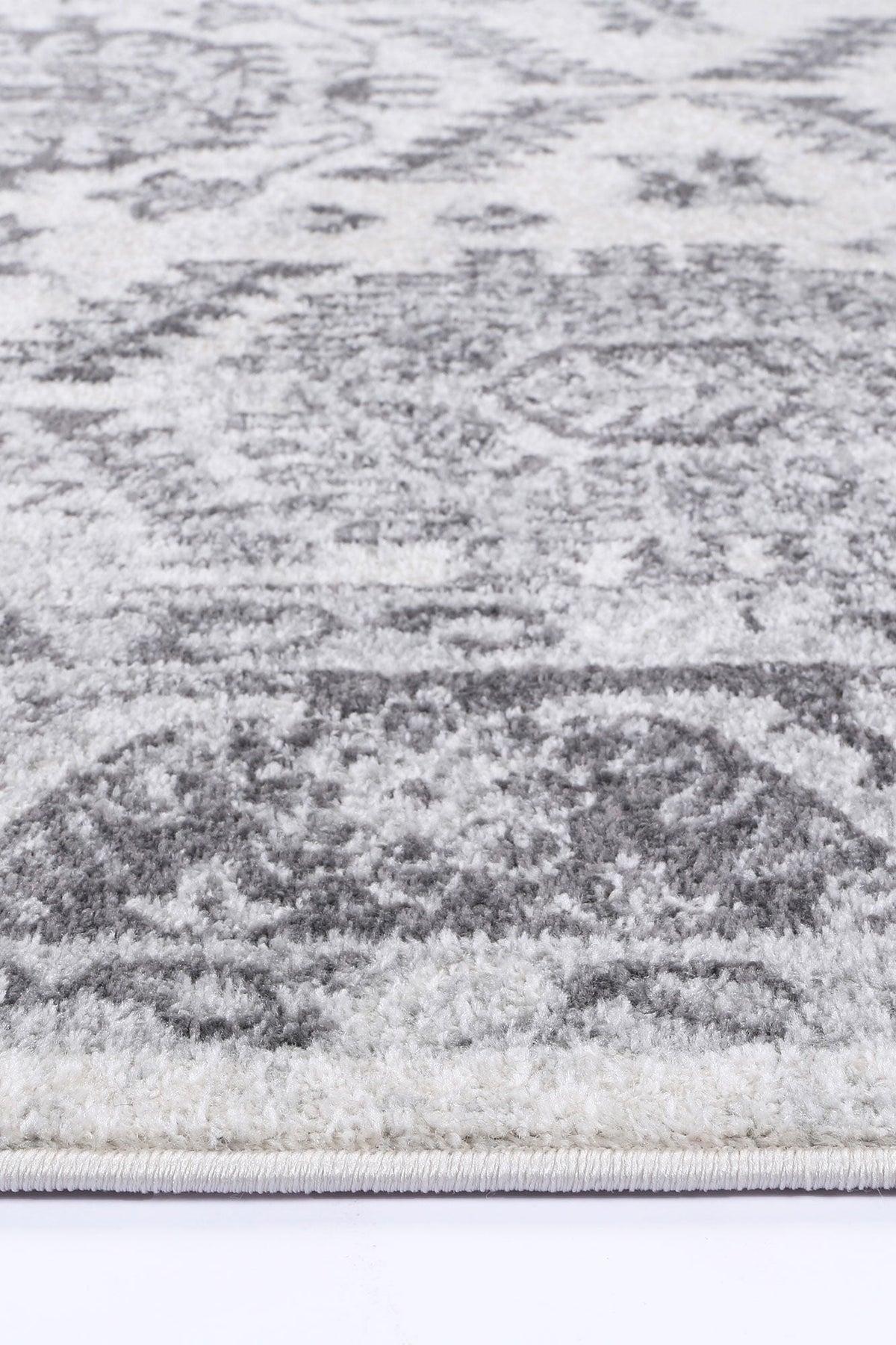 Provence Pau Cream & Grey Traditional Rug - 003 – view 3
