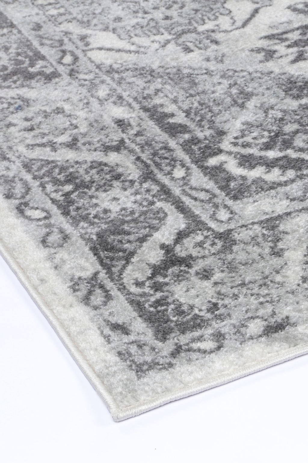 Provence Pau Cream & Grey Traditional Rug - 003 – view 4
