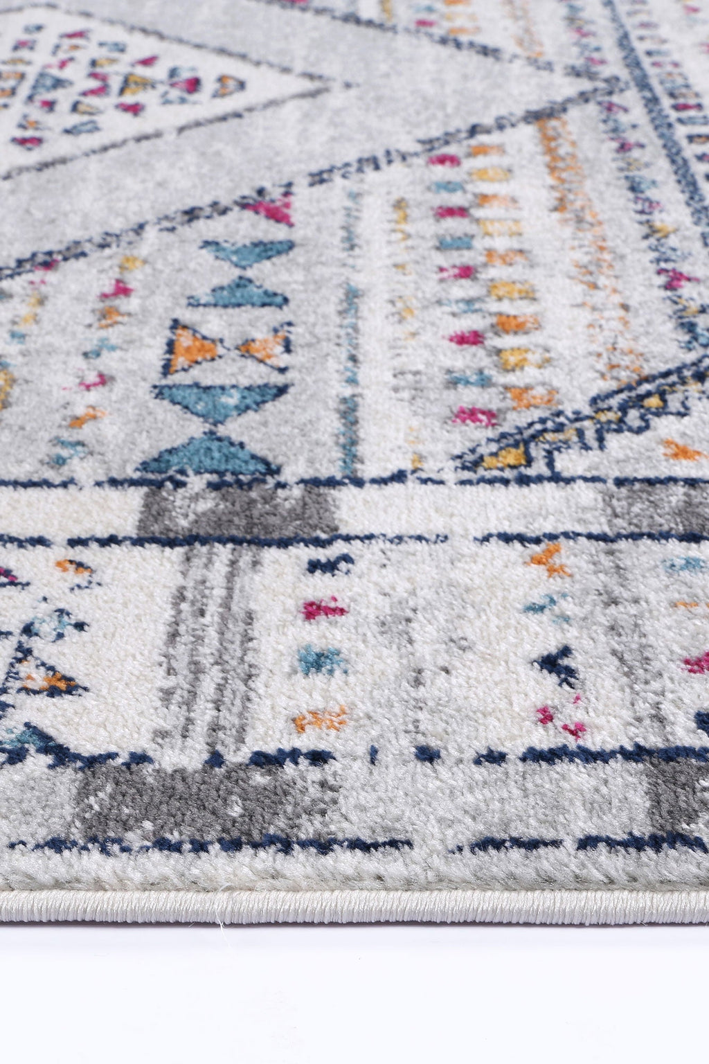 Provence Toulon Grey Tribal Rug - 017 – view 3
