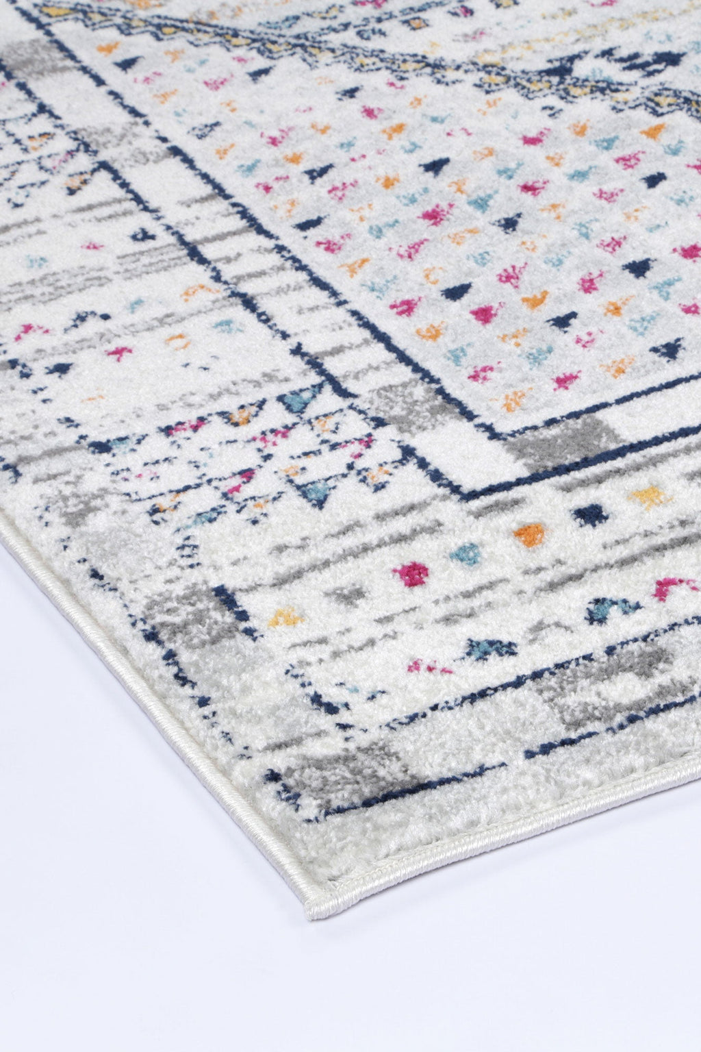 Provence Toulon Grey Tribal Rug - 017 – view 4