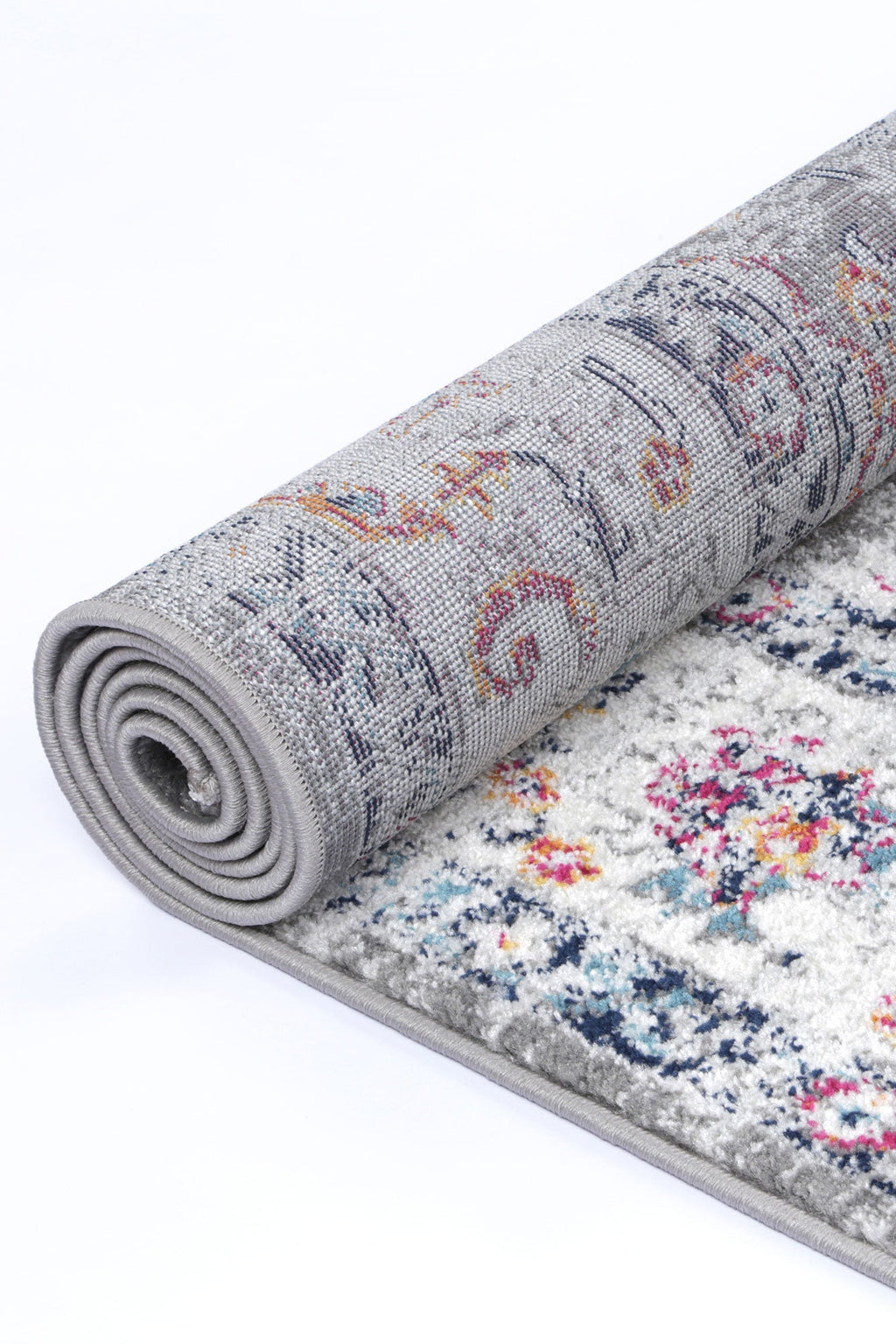 Provence Monaco Grey & Multi Transitional Rug - 019 – view 5