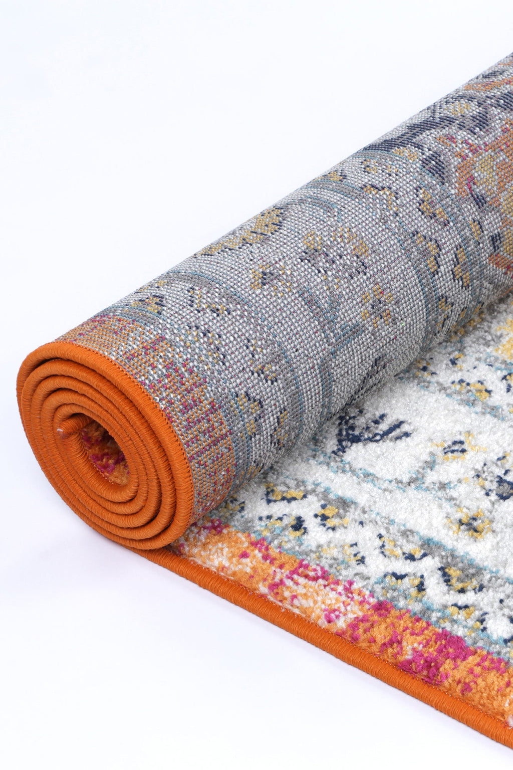Provence Cannes Orange Transitional Rug - 020 – view 5