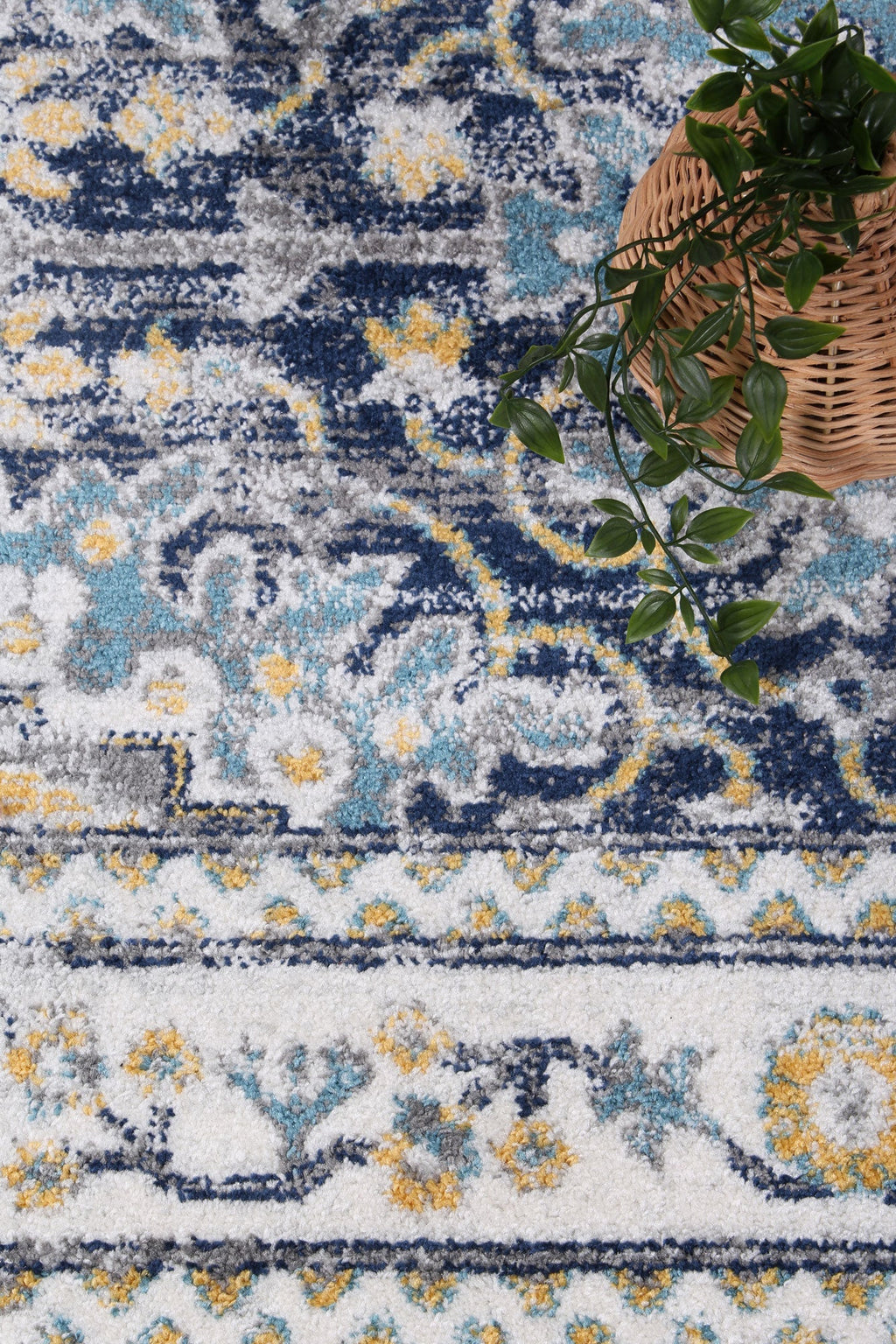 Provence Frejus Blue Transitional Rug - 021 – view 6